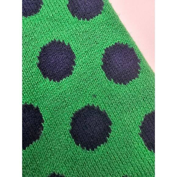 GapKids Girl's 6/7 Green and Navy Blue Turtleneck NWT and Polkadot Sweater GUC - Picture 8 of 16